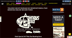 Desktop Screenshot of horustaxi.com